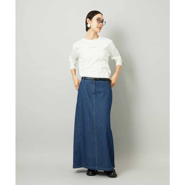 [セットアップ対応]デニムAラインスカート | MICHEL KLEIN | 詳細画像5 