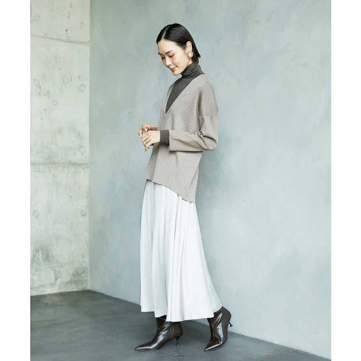 サテンマーメードスカート | MICHEL KLEIN | 詳細画像13 