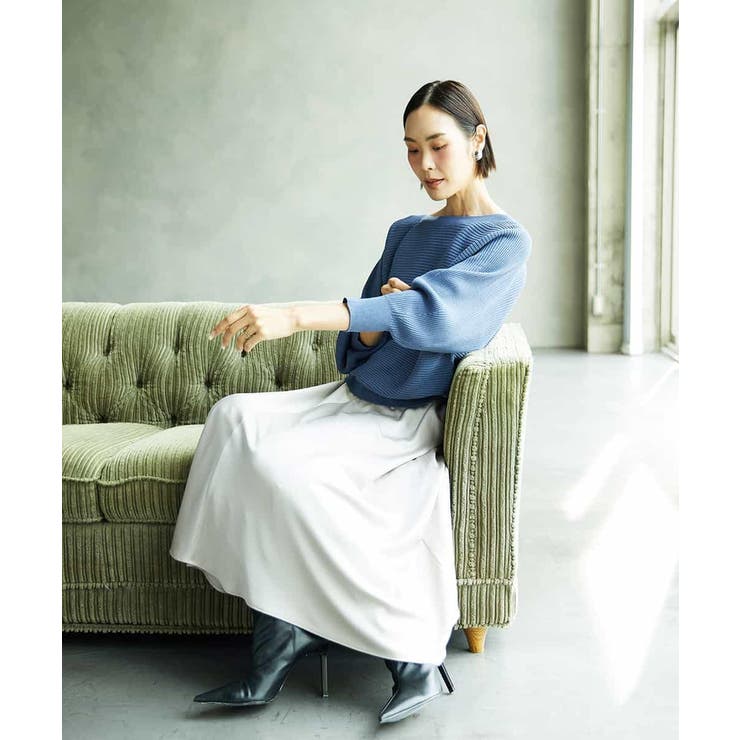 サテンマーメードスカート | MICHEL KLEIN | 詳細画像17 