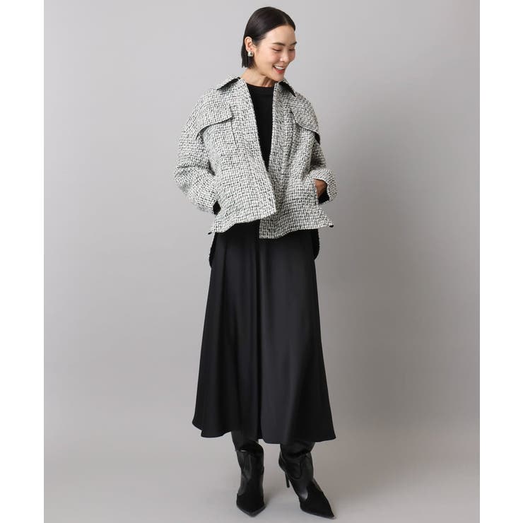 サテンマーメードスカート | MICHEL KLEIN | 詳細画像48 