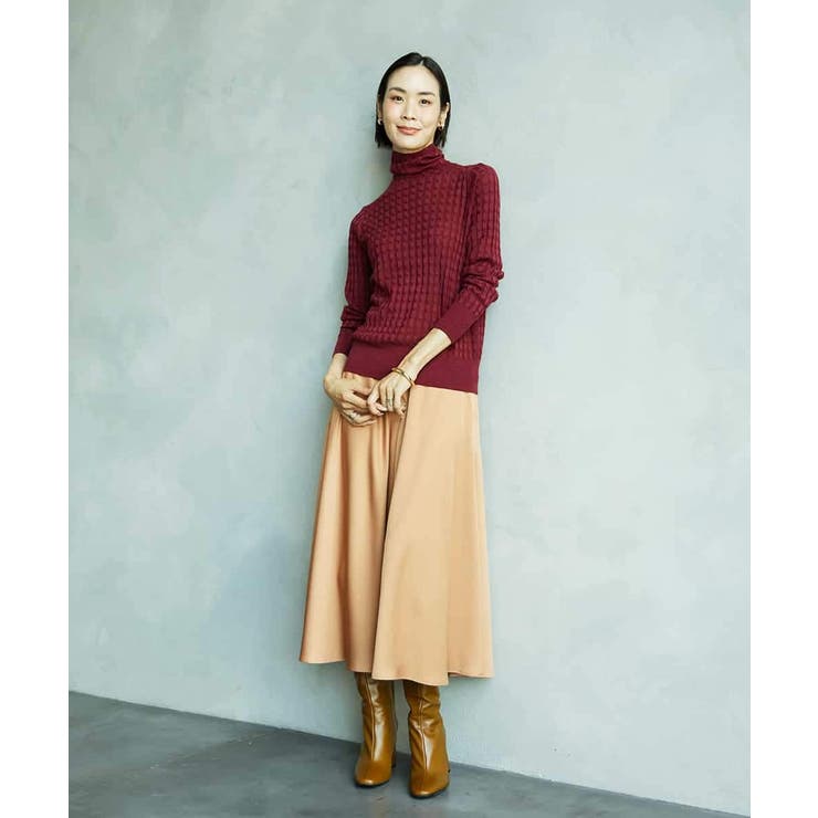 サテンマーメードスカート | MICHEL KLEIN | 詳細画像5 