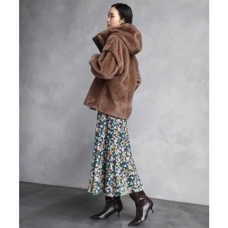 ヴィンテージフラワースカート | MICHEL KLEIN | 詳細画像14 