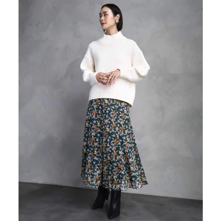 ヴィンテージフラワースカート | MICHEL KLEIN | 詳細画像16 