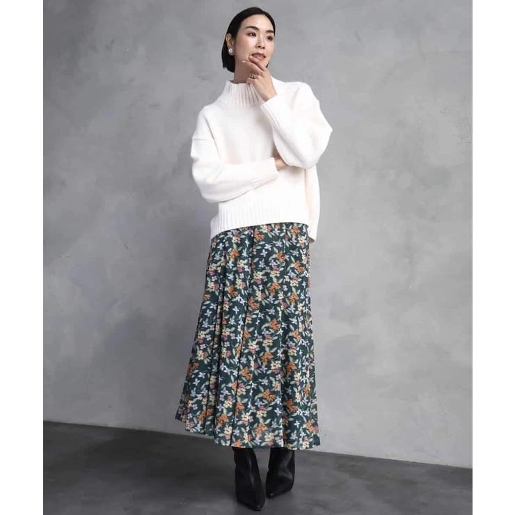 ヴィンテージフラワースカート | MICHEL KLEIN | 詳細画像17 