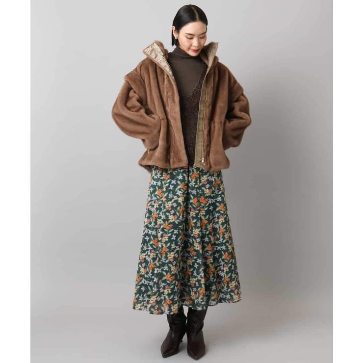 ヴィンテージフラワースカート | MICHEL KLEIN | 詳細画像27 