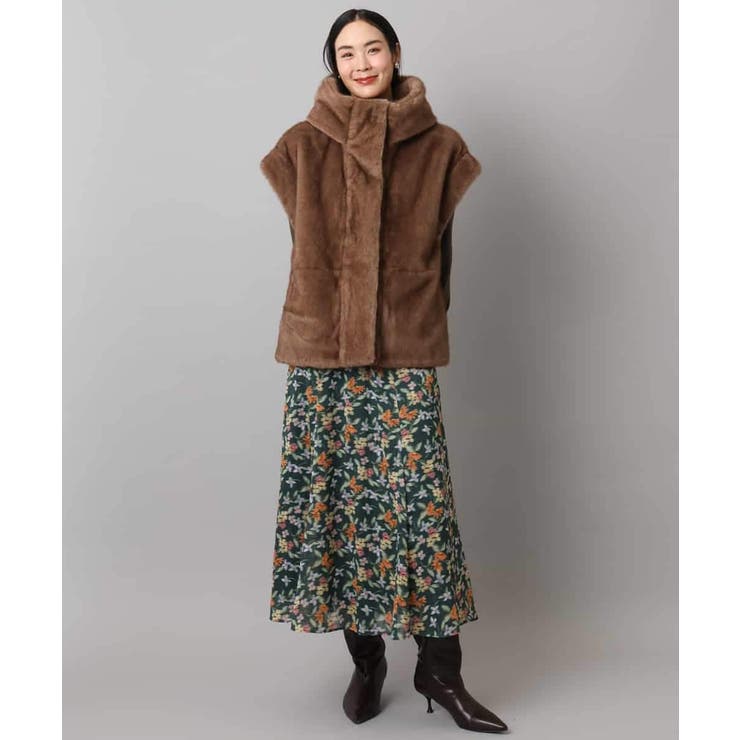 ヴィンテージフラワースカート | MICHEL KLEIN | 詳細画像30 