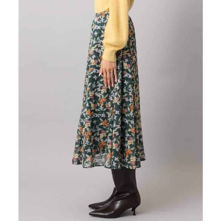 ヴィンテージフラワースカート | MICHEL KLEIN | 詳細画像42 
