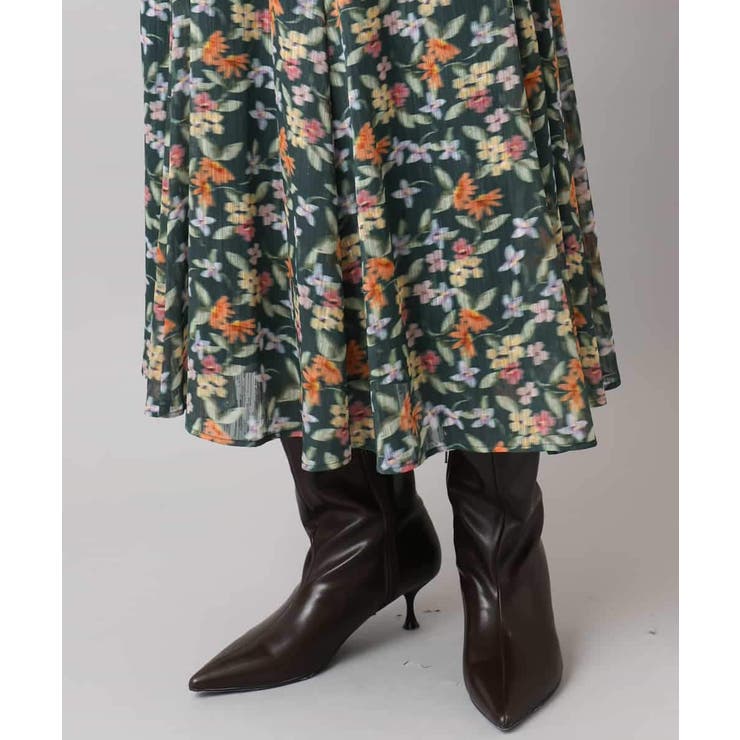 ヴィンテージフラワースカート | MICHEL KLEIN | 詳細画像48 