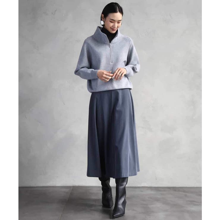 ヴィンテージツイルフレアースカート | MICHEL KLEIN | 詳細画像10 