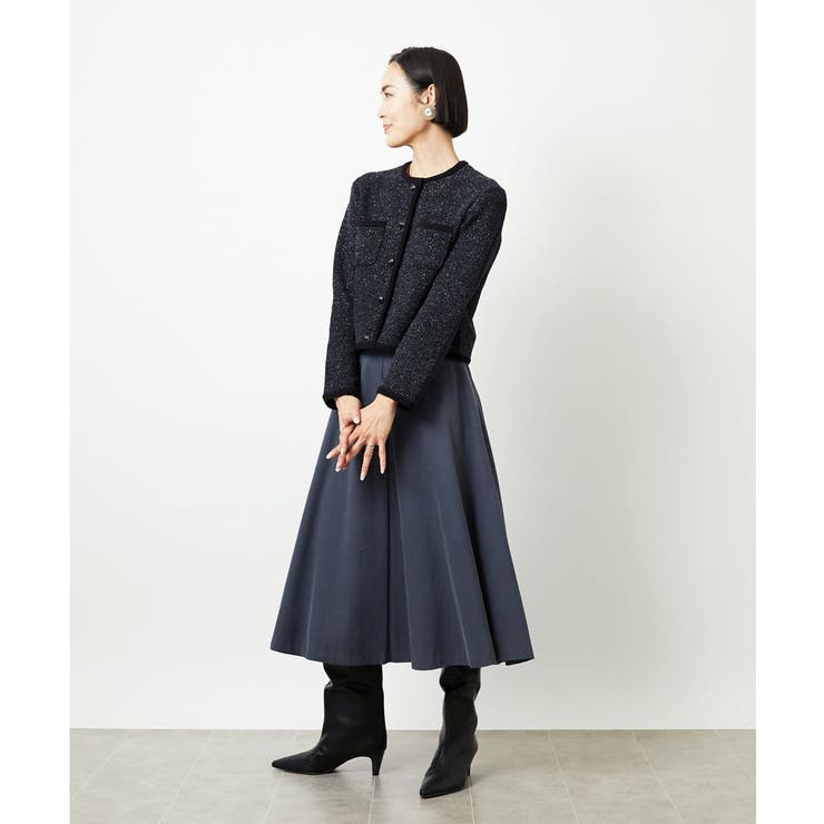 ヴィンテージツイルフレアースカート | MICHEL KLEIN | 詳細画像16 