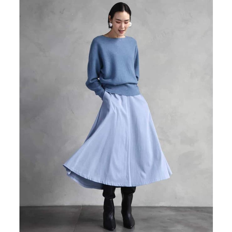 ヴィンテージツイルフレアースカート | MICHEL KLEIN | 詳細画像18 