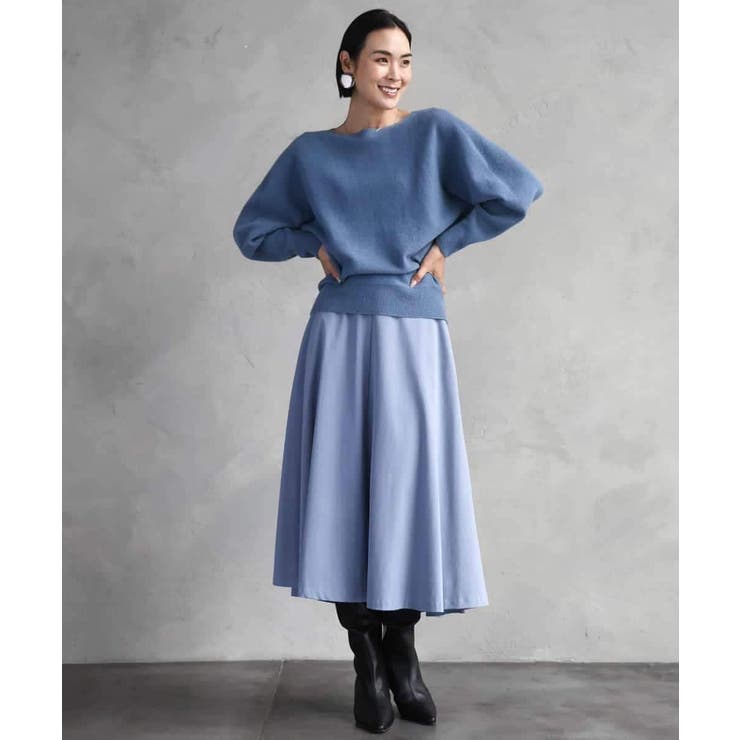 ヴィンテージツイルフレアースカート | MICHEL KLEIN | 詳細画像19 