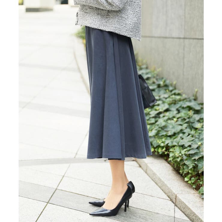 ヴィンテージツイルフレアースカート | MICHEL KLEIN | 詳細画像2 