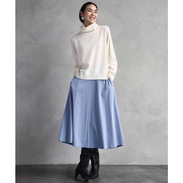 ヴィンテージツイルフレアースカート | MICHEL KLEIN | 詳細画像23 