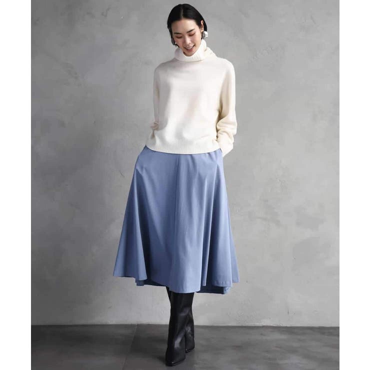 ヴィンテージツイルフレアースカート | MICHEL KLEIN | 詳細画像24 