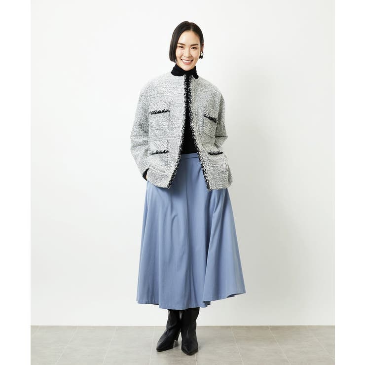 ヴィンテージツイルフレアースカート | MICHEL KLEIN | 詳細画像33 