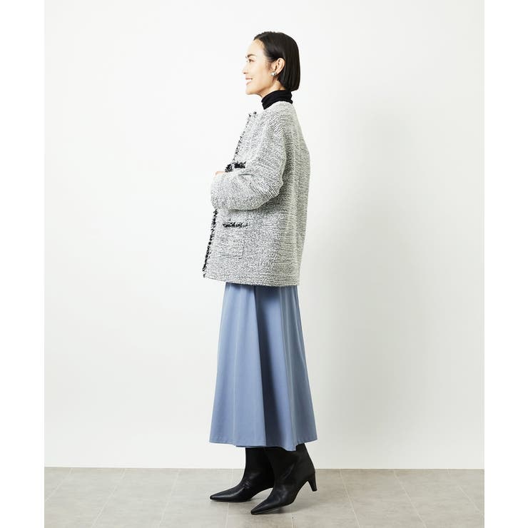 ヴィンテージツイルフレアースカート | MICHEL KLEIN | 詳細画像34 