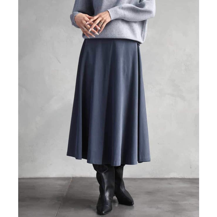 ヴィンテージツイルフレアースカート | MICHEL KLEIN | 詳細画像7 