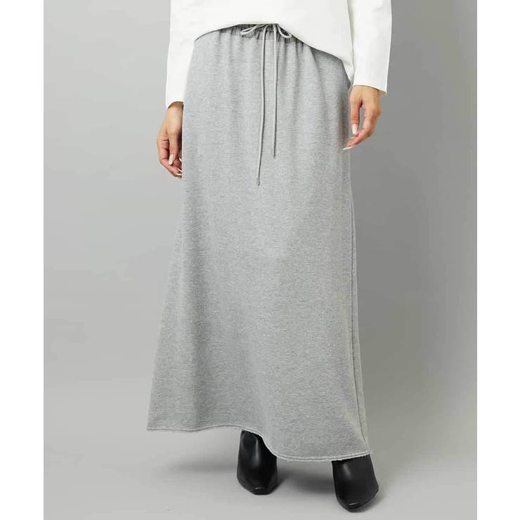 [セットアップ対応]ラメ裏毛ナロースカート | MICHEL KLEIN | 詳細画像12 