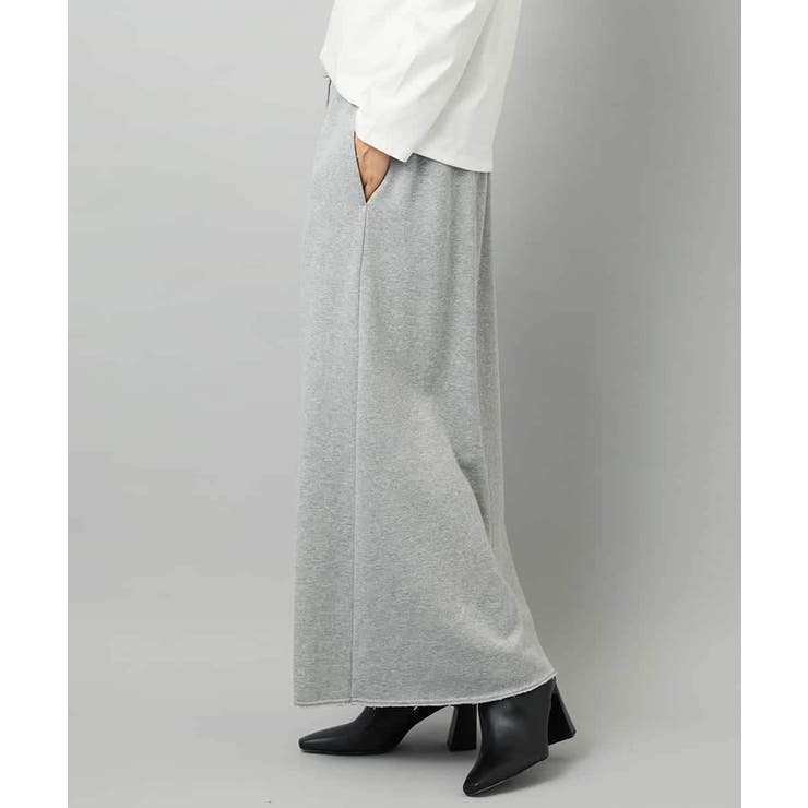 [セットアップ対応]ラメ裏毛ナロースカート | MICHEL KLEIN | 詳細画像13 