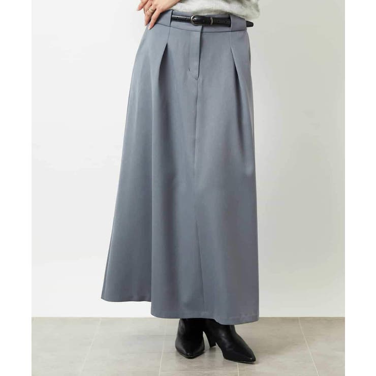 ミモレ丈Aラインスカート | MICHEL KLEIN | 詳細画像2 