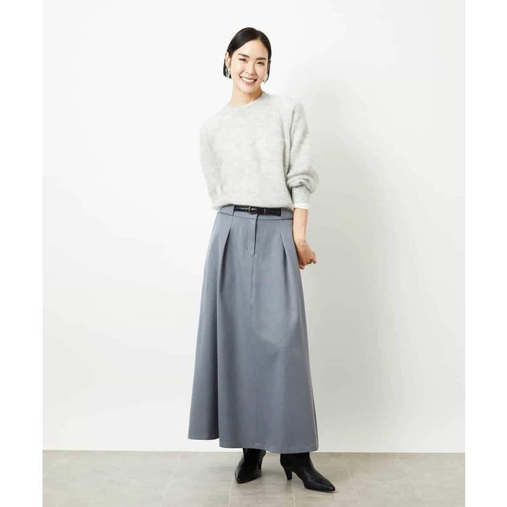 ミモレ丈Aラインスカート | MICHEL KLEIN | 詳細画像4 