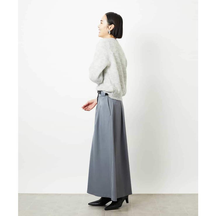 ミモレ丈Aラインスカート | MICHEL KLEIN | 詳細画像6 