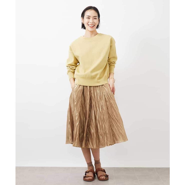 メタリックプリーツスカート | MICHEL KLEIN | 詳細画像18 