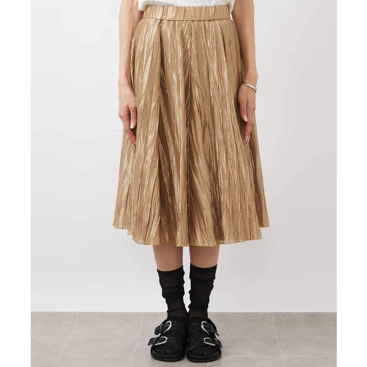 メタリックプリーツスカート | MICHEL KLEIN | 詳細画像25 