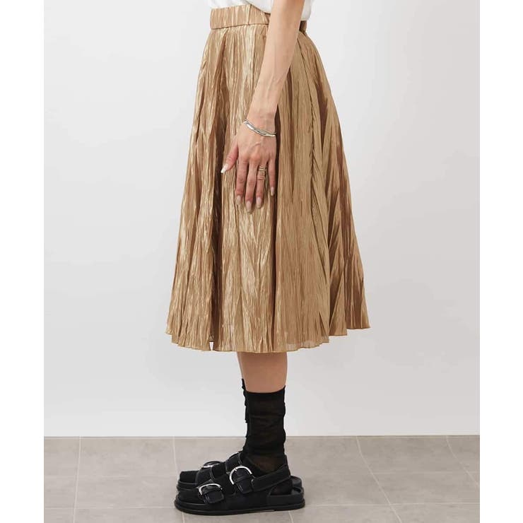 メタリックプリーツスカート | MICHEL KLEIN | 詳細画像26 