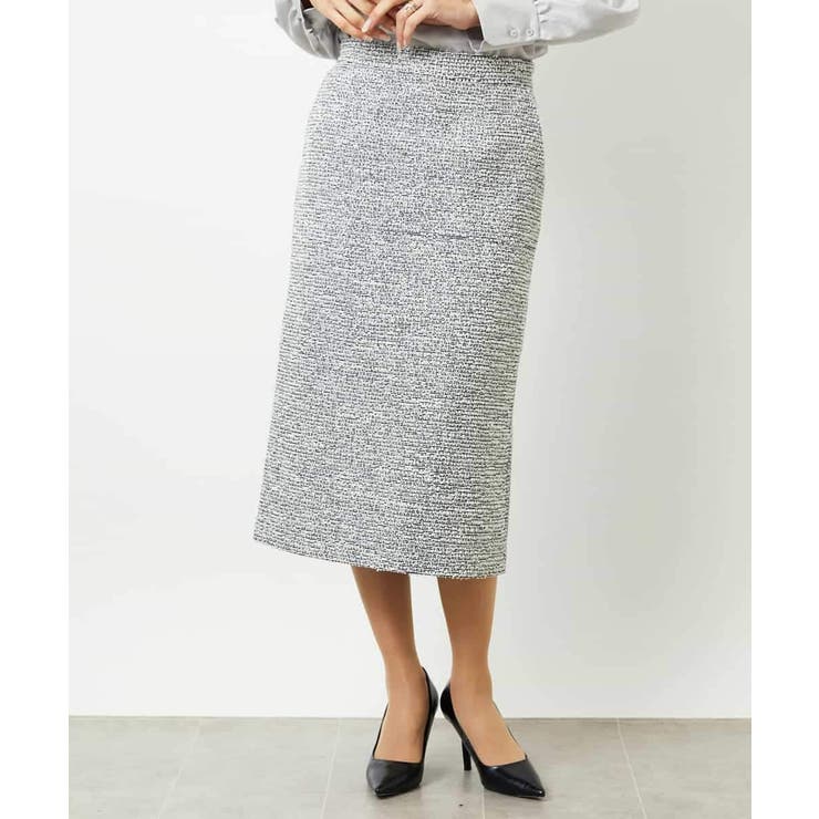 [セットアップ対応]ファンシーツイードタイトスカート | MICHEL KLEIN | 詳細画像14 