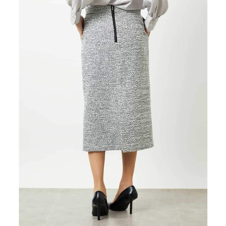 [セットアップ対応]ファンシーツイードタイトスカート | MICHEL KLEIN | 詳細画像15 