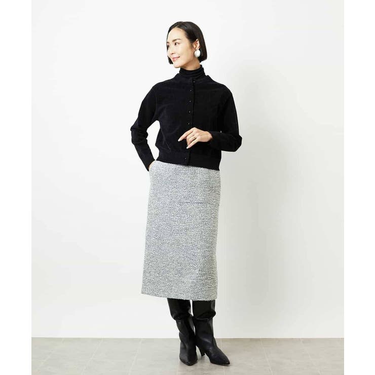 [セットアップ対応]ファンシーツイードタイトスカート | MICHEL KLEIN | 詳細画像16 