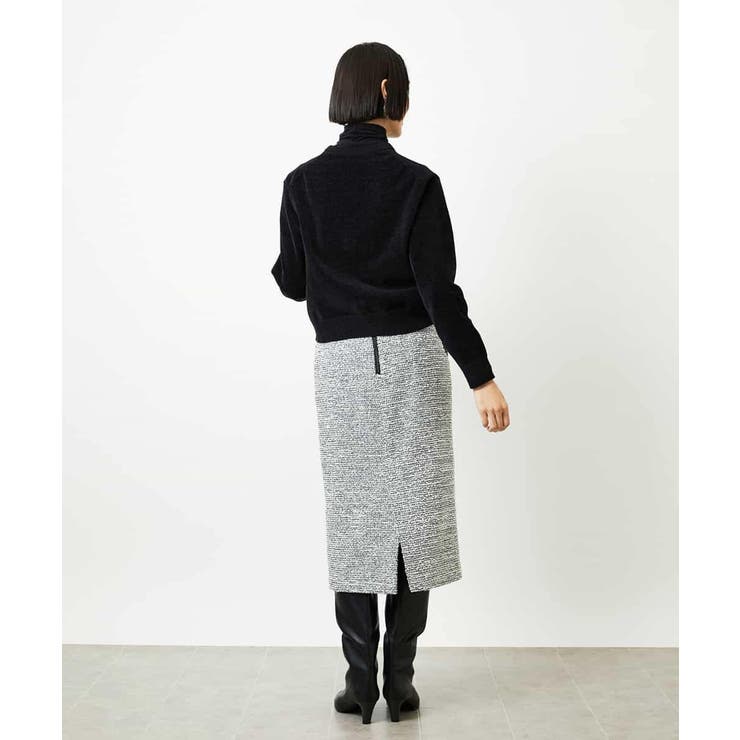 [セットアップ対応]ファンシーツイードタイトスカート | MICHEL KLEIN | 詳細画像18 