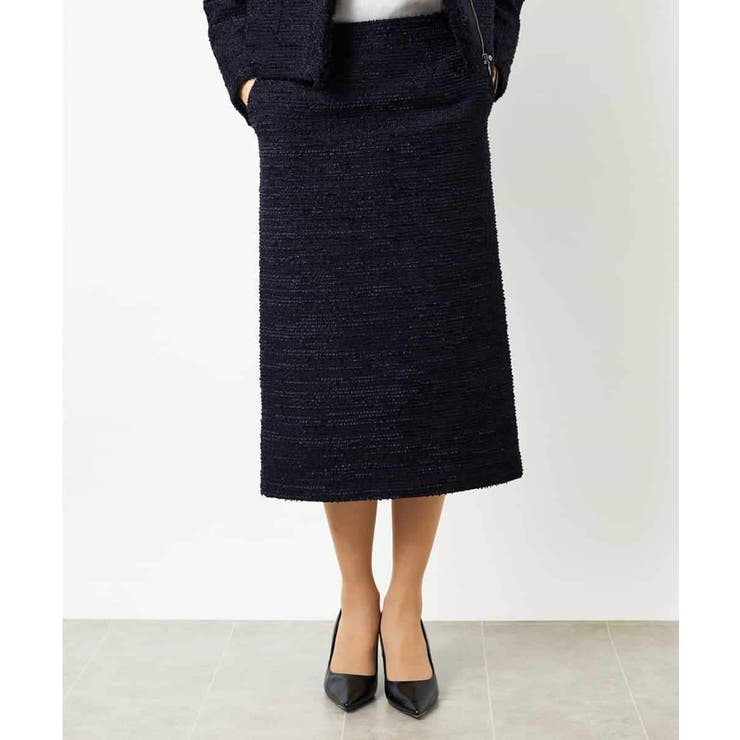 [セットアップ対応]ファンシーツイードタイトスカート | MICHEL KLEIN | 詳細画像24 