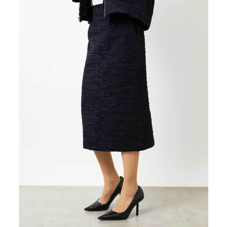 [セットアップ対応]ファンシーツイードタイトスカート | MICHEL KLEIN | 詳細画像25 