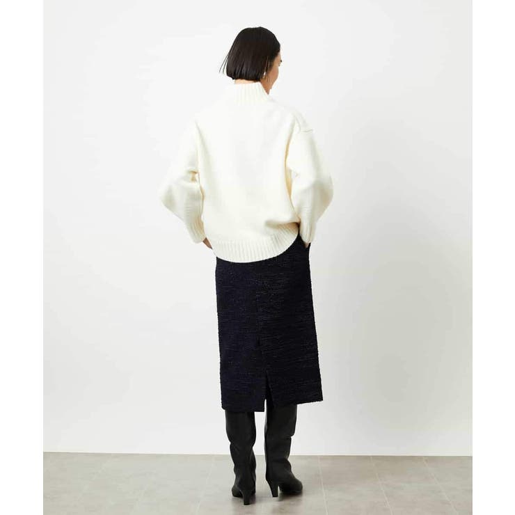 [セットアップ対応]ファンシーツイードタイトスカート | MICHEL KLEIN | 詳細画像36 