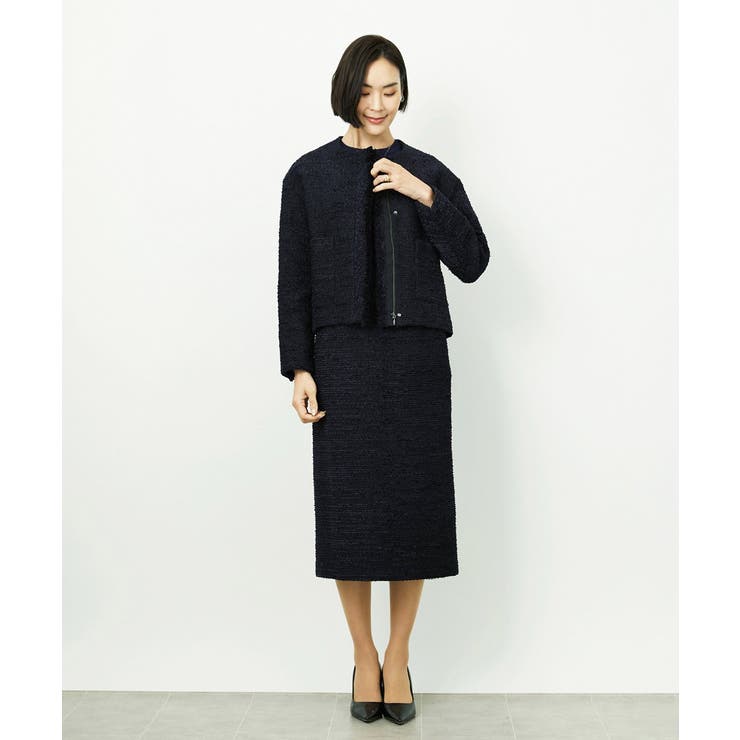 [セットアップ対応]ファンシーツイードタイトスカート | MICHEL KLEIN | 詳細画像38 