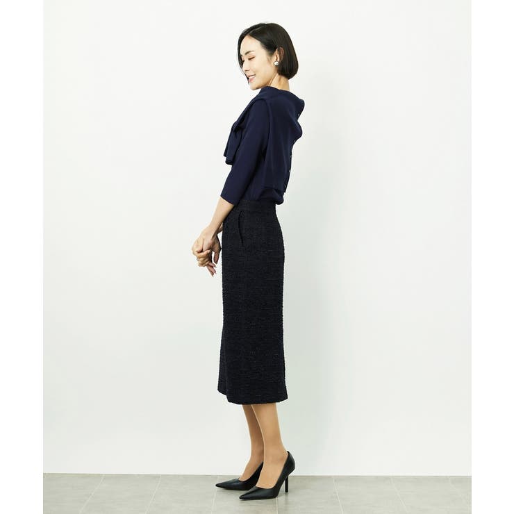 [セットアップ対応]ファンシーツイードタイトスカート | MICHEL KLEIN | 詳細画像41 