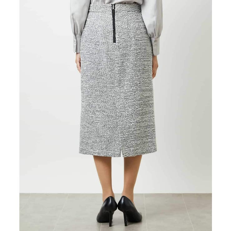 [セットアップ対応]ファンシーツイードタイトスカート | MICHEL KLEIN | 詳細画像45 