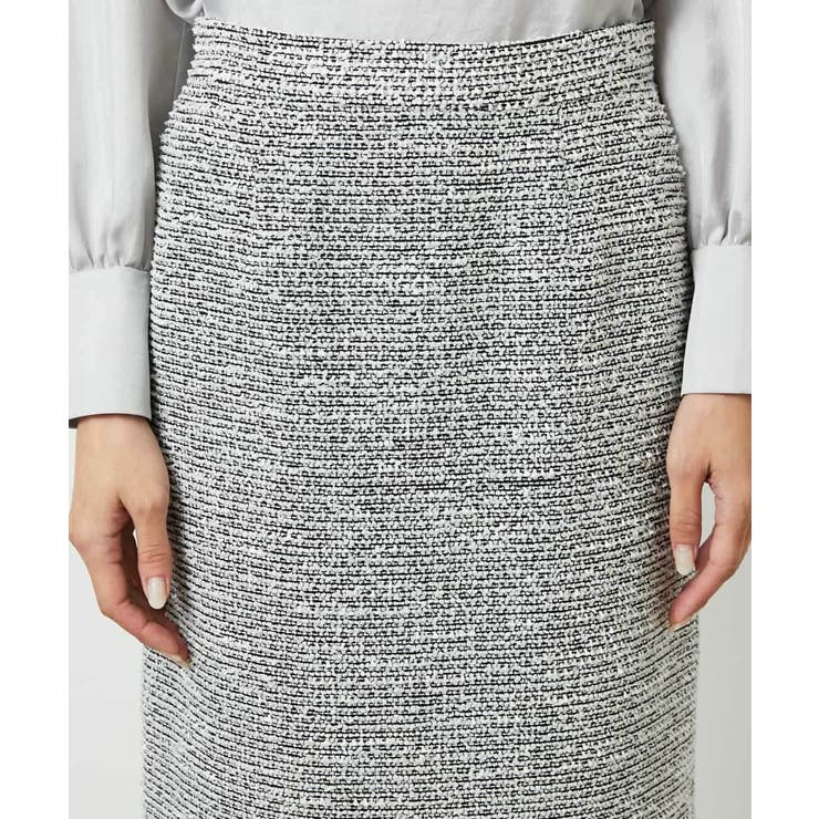 [セットアップ対応]ファンシーツイードタイトスカート | MICHEL KLEIN | 詳細画像47 