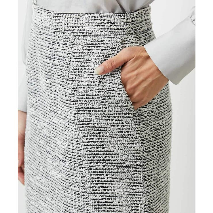 [セットアップ対応]ファンシーツイードタイトスカート | MICHEL KLEIN | 詳細画像48 