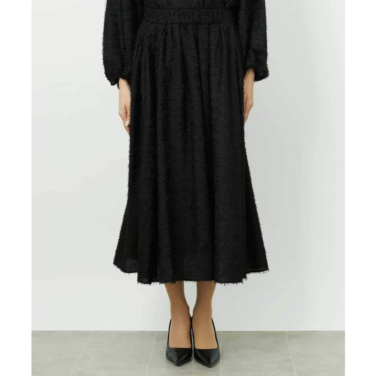 [セットアップ対応/コージーボトム]ギャザースカート | MICHEL KLEIN | 詳細画像5 