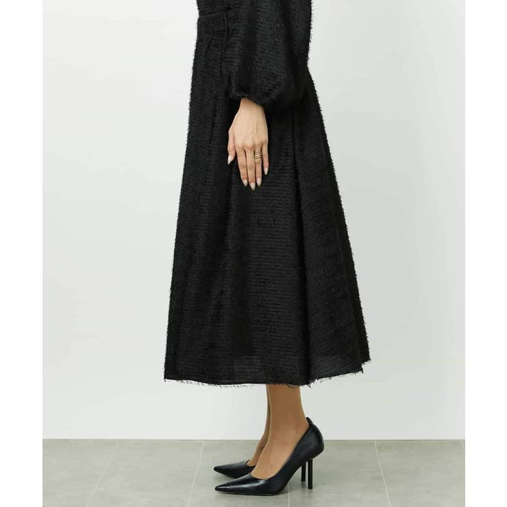 [セットアップ対応/コージーボトム]ギャザースカート | MICHEL KLEIN | 詳細画像6 