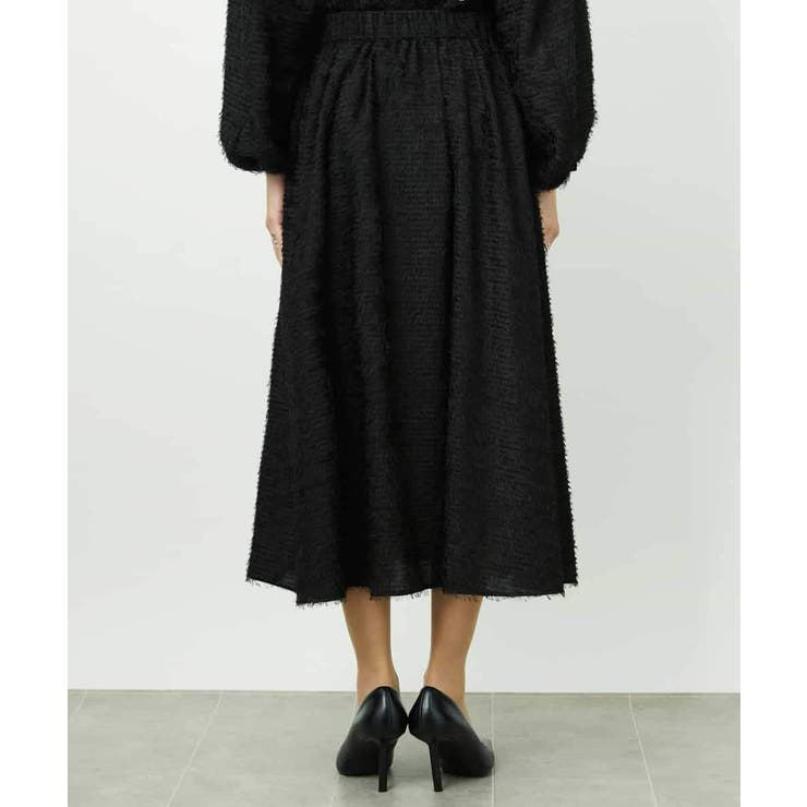 [セットアップ対応/コージーボトム]ギャザースカート | MICHEL KLEIN | 詳細画像7 