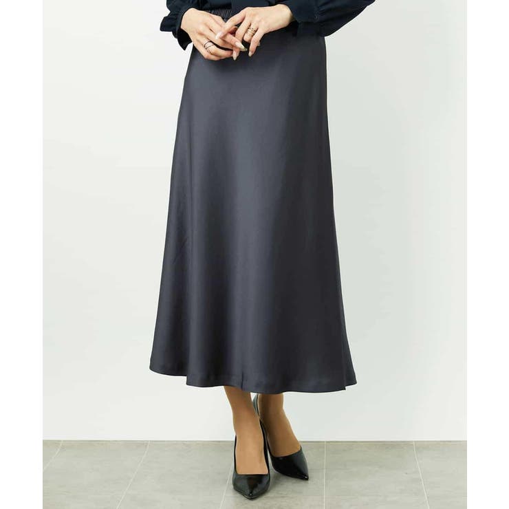 [コージーボトム]ヴィンテージサテンスカート | MICHEL KLEIN | 詳細画像20 