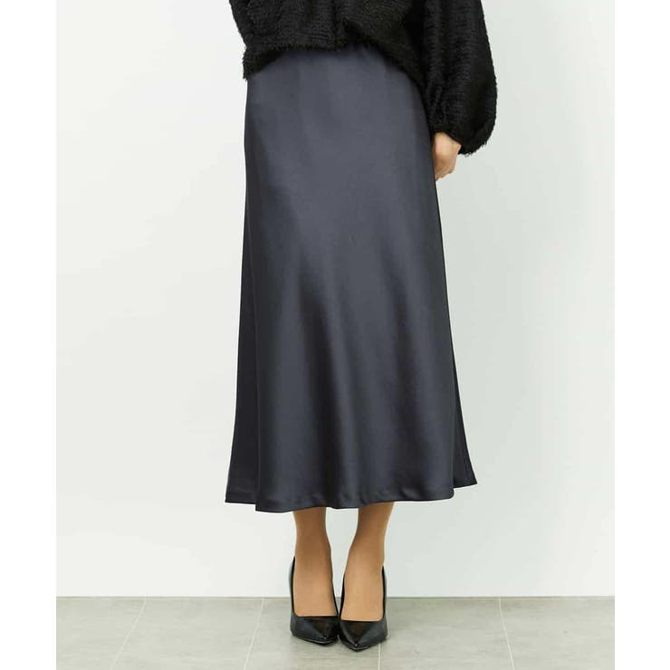 [コージーボトム]ヴィンテージサテンスカート | MICHEL KLEIN | 詳細画像21 