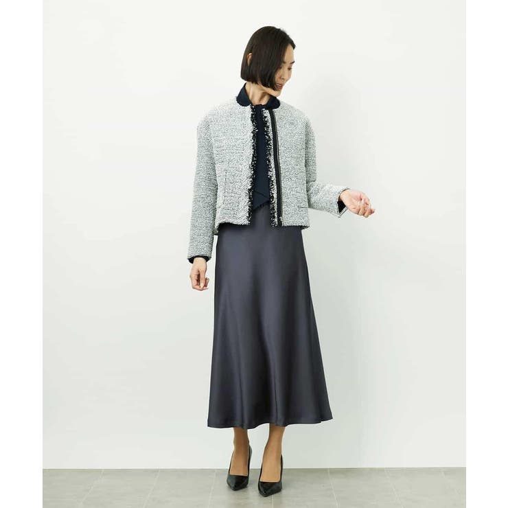 [コージーボトム]ヴィンテージサテンスカート | MICHEL KLEIN | 詳細画像26 