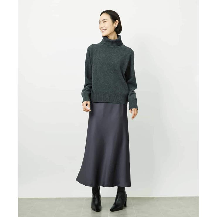 [コージーボトム]ヴィンテージサテンスカート | MICHEL KLEIN | 詳細画像34 