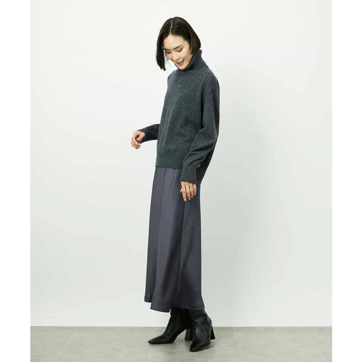 [コージーボトム]ヴィンテージサテンスカート | MICHEL KLEIN | 詳細画像35 